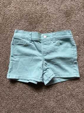 wonder nation Mint Green Girls' Casual Shorts